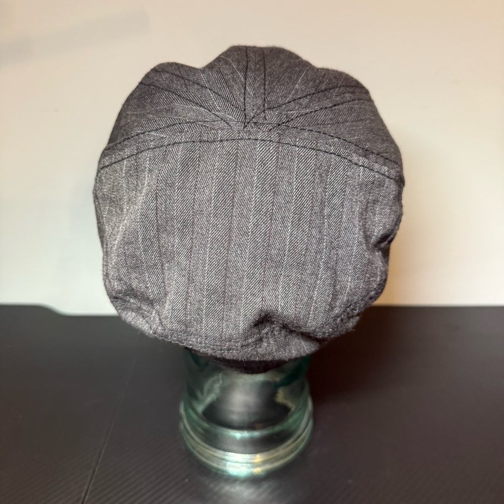 Goorin Bros Men's Gray Pinstripe Cap Sz M - Picture 5 of 10
